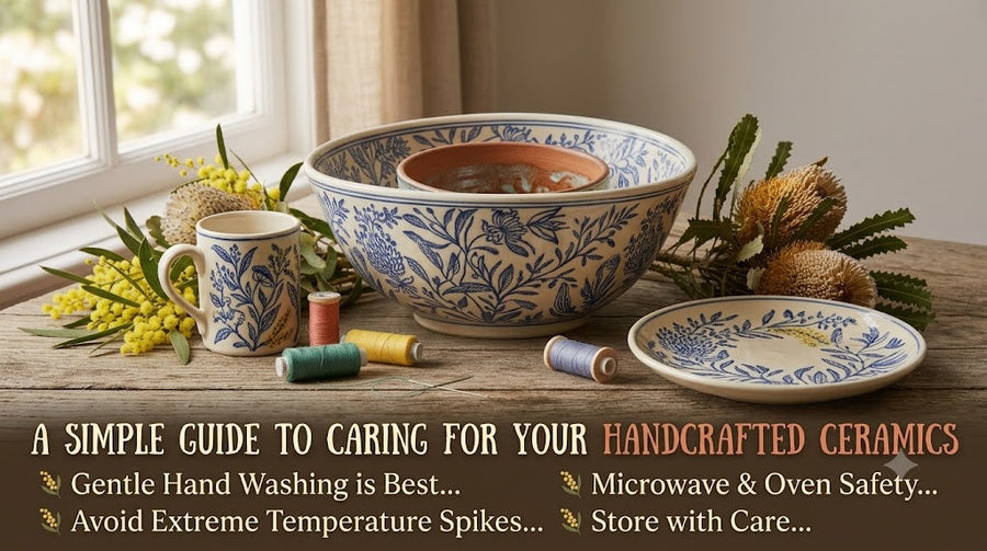 How to Care for Your Handcrafted Ceramics: Simple Tips for Longevity